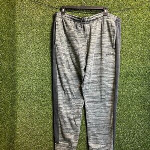 Spalding Men's Grey and Green Joggers-tracksuits